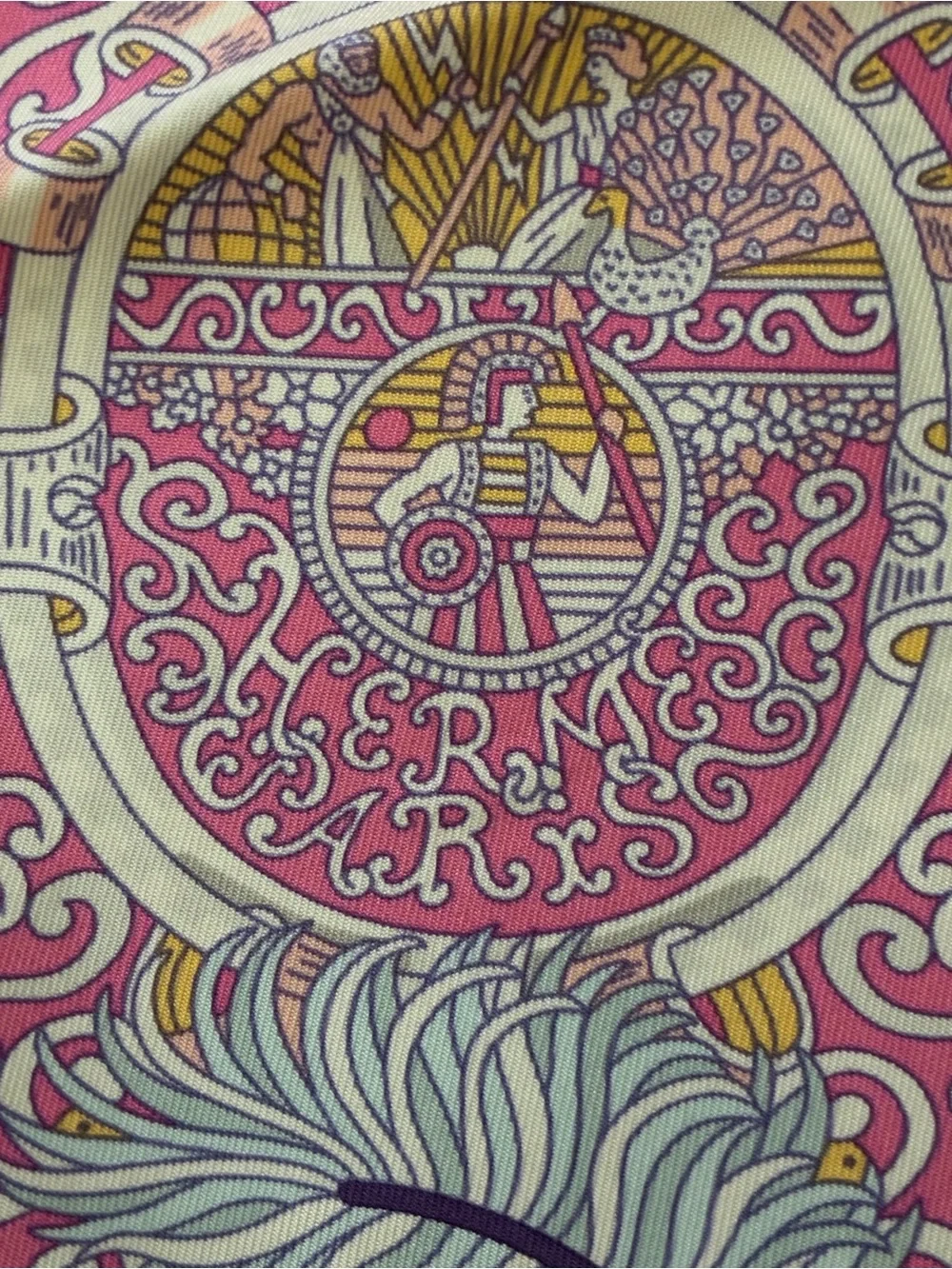 Hermès Sous l'Egide de Mars WASH 90cm by Pierre Marie PRISTINE